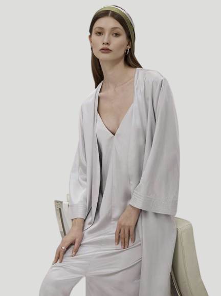 Silk Robe ; night wear