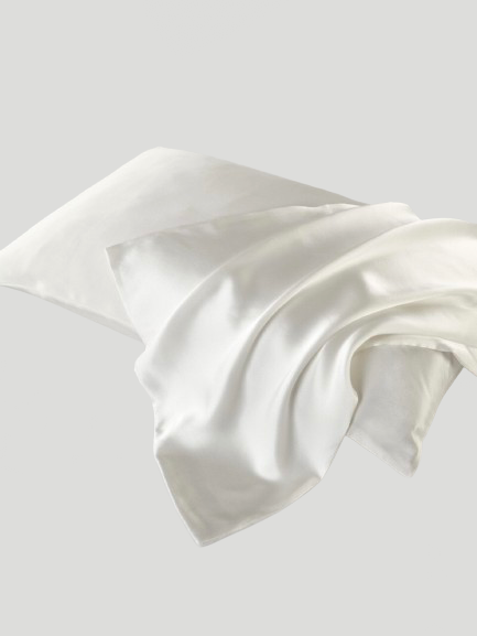 Silk Pillowcase - White