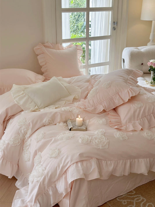 BELLA | Bed Linen Set - Pink