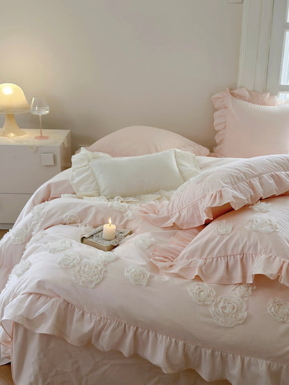 BELLA | Bed Linen Set - Pink