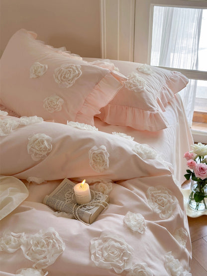 BELLA | Bed Linen Set - Pink