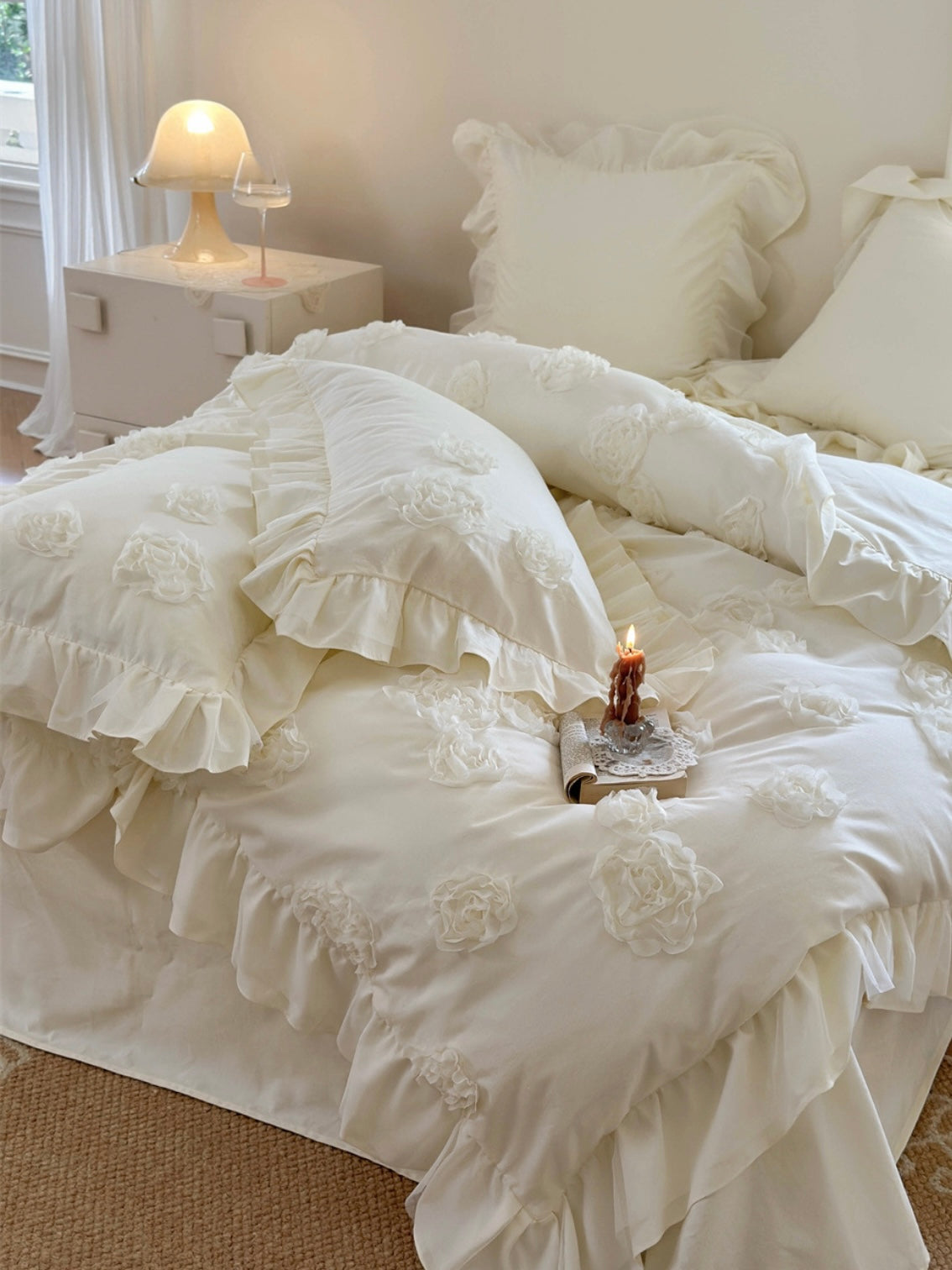 BELLA | Bed Linen Set - White