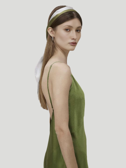 Green Slip Dress