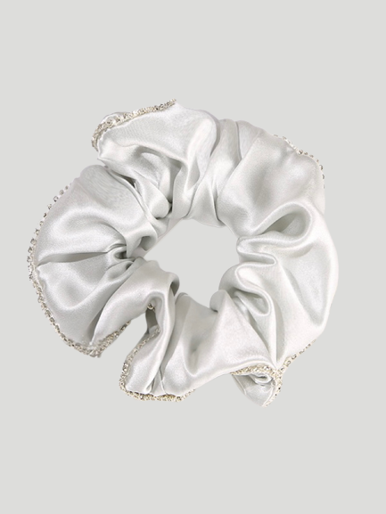 Diamondwear Silk Scrunchies 4PC Set