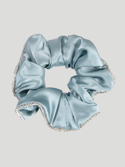 Diamondwear Silk Scrunchies 4PC Set