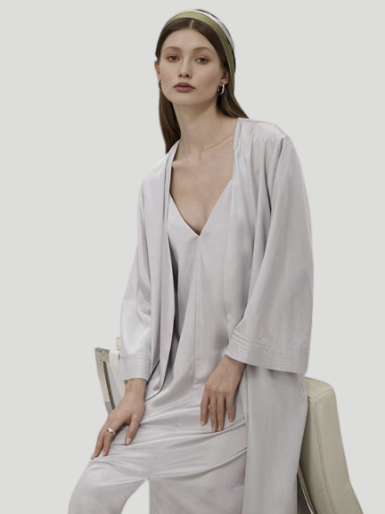  Silk Robe ; night wear